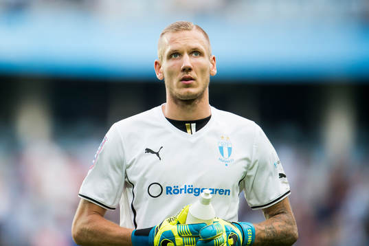Malmö FFs målvakt Robin Olsen