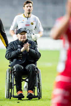 Elfsborgs manager Klas Ingesson tackar supportrarna