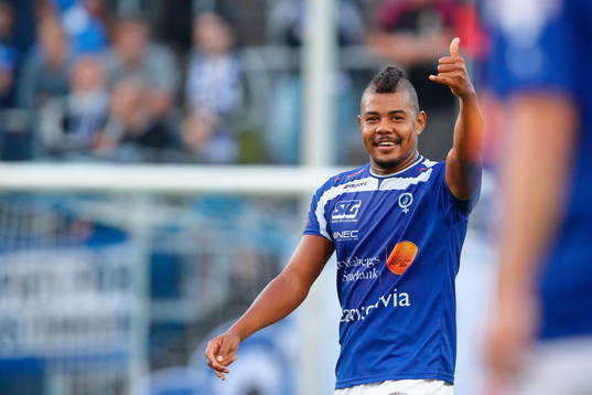 Åtvidabergs Ricardo Santos jublar