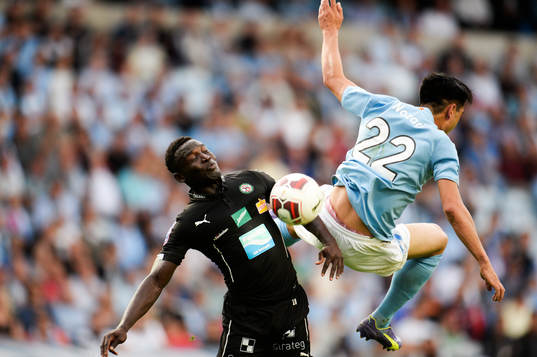 Örebros Alhassan Kamara och Malmö FFs Amin Nazari