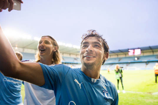 Malmö FFs Ricardo Ferreira Da Silva tackar publiken