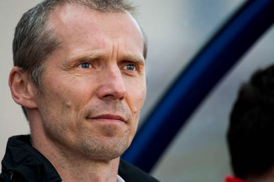 Polens förbundskapten Wojciech Basiuk