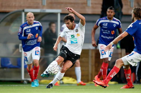 Åtvidabergs Daniel Sjölund, Nordin Gerzic, Åtvidabergs Ricardo Santos