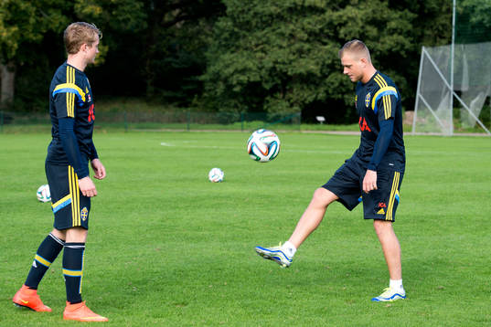 Sam Larsson och John Guidetti