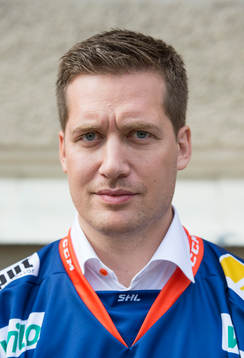 Växjös tränare Sam Hallam