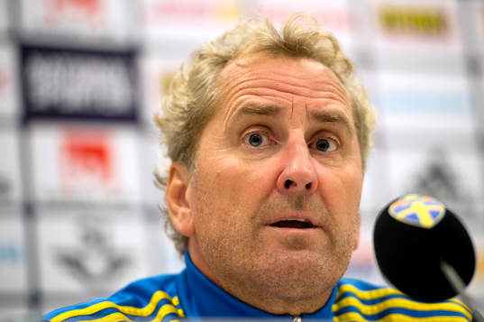 Sveriges förbundskapten Erik Hamrén