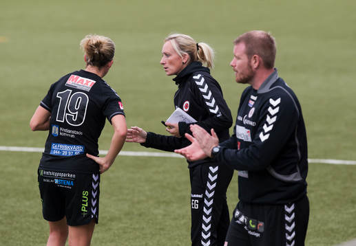 Kristianstads tränare Elisabet Gunnarsdottir