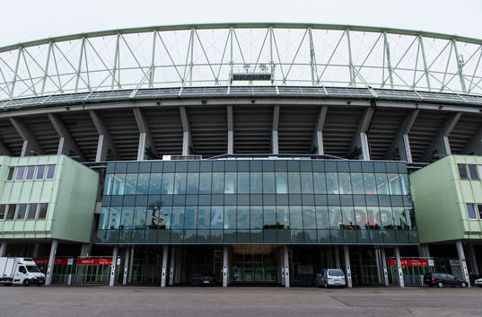 Ernst Happel Stadion den 7 september 2014 i Wien.