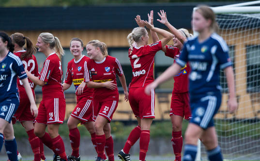  i matchen i damernas division 1 mellan FC Hessleholm och Örby i Hässleholm 13 september 2014.