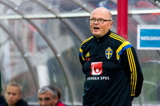 Sveriges förbundskapten Calle Barrling