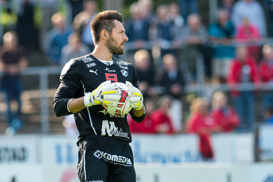 Halmstads målvakt Stojan Lukic