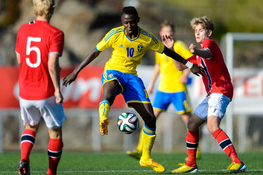 Sveriges Arnold Ehn i närkamp med Norges Martin Antonsen