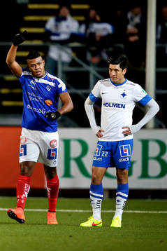 Åtvidabergs Ricardo Santos jublar