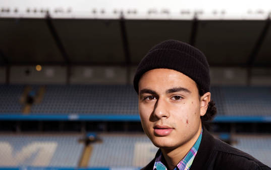 Malmö FFs Deniz Hümmet poserar för ett porträtt den 26 september 2014 i Malmö.
