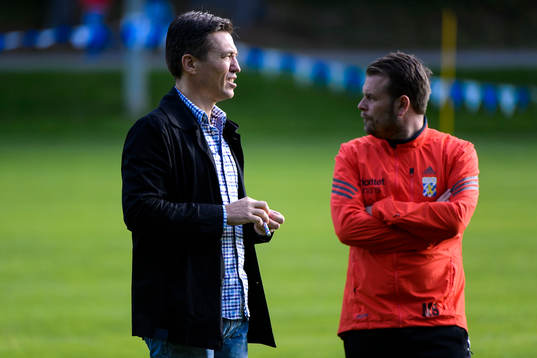 IFK Göteborgs sportchef Mats Green och tränare Mikael