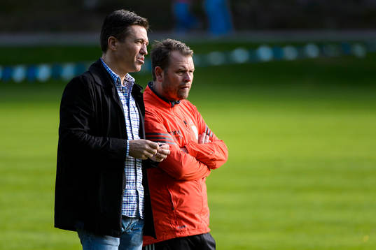 IFK Göteborgs sportchef Mats Green och tränare Mikael