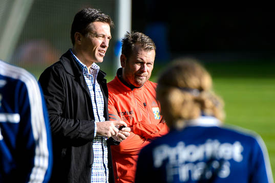 IFK Göteborgs sportchef Mats Green och tränare Mikael