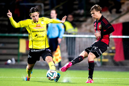 Halmstads Marcus Antonsson och Brommapojkarnas Jesper