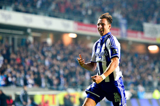 IFK Göteborgs Martin Smedberg Dalence jublar