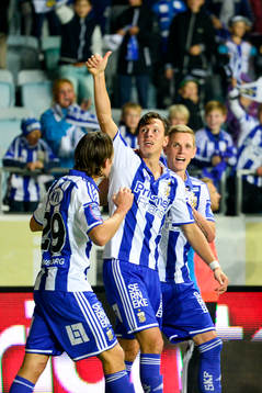 IFK Göteborgs Martin Smedberg Dalence jublar