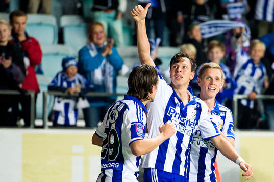 IFK Göteborgs Martin Smedberg Dalence jublar