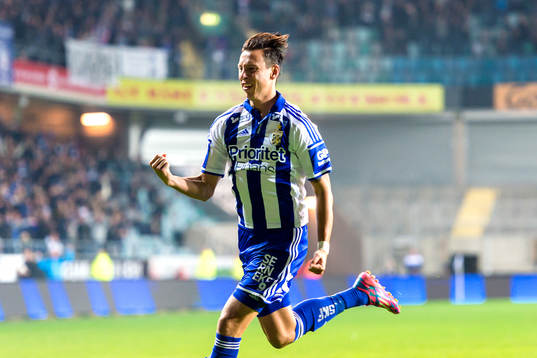 IFK Göteborgs Martin Smedberg Dalence jublar