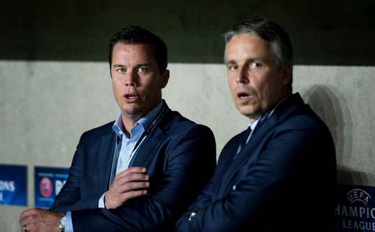 Daniel Andersson, sportchef och Per Ågren