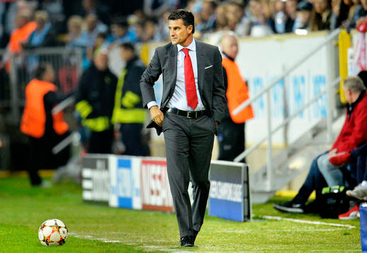 Olympiacos tränare Míchel