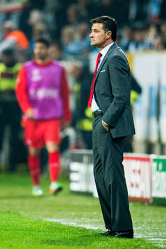 Olympiacos tränare Michel