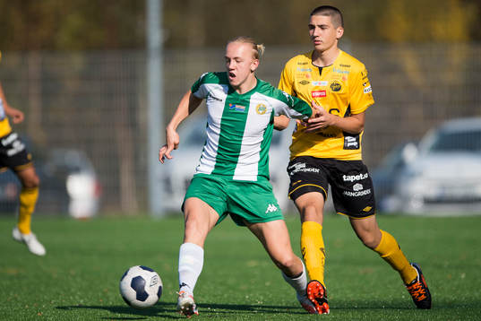Hammarbys Isac Lidberg och Elfsborgs Ibrahim Dresevic