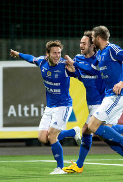 Sundsvalls Daniel Sliper, Simon Helg jublar