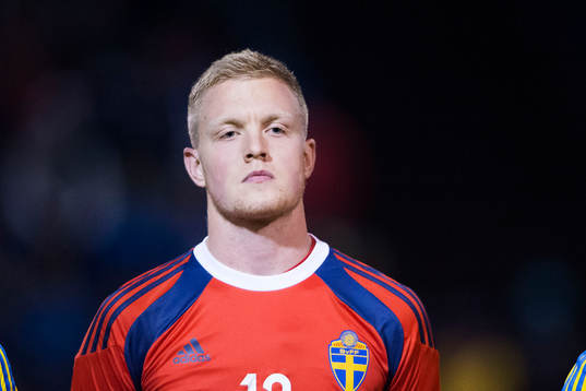 Sveriges målvakt Tim Erlandsson