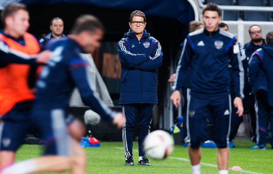 Förbundskapten Fabio Capello