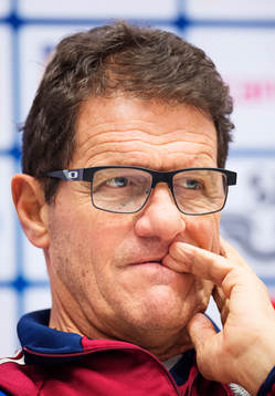 Förbundskapten Fabio Capello