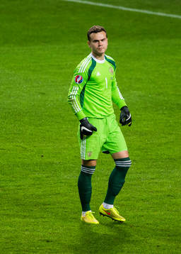 Rysslands målvakt Igor Akinfeev