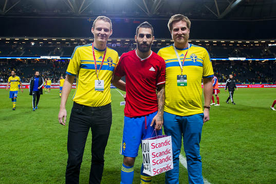 Sveriges Jimmy Durmaz blir matchens lirare