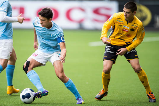 Malmö FFs Emin Karaman och Elfsborgs Ibrahim Dresevic
