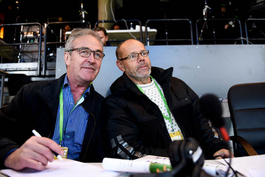 Ralf Edström och Dag Malmqvist, Radiosporten