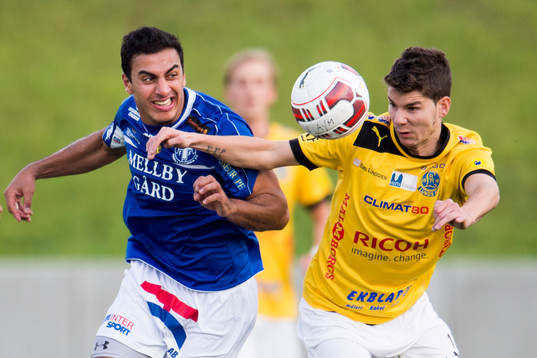 Trelleborgs Ali Jasim i kamp med Lunds Sami Güngör