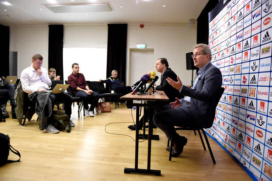 Sveriges förbundskapten Erik Hamrén