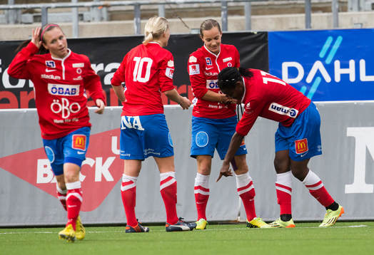 Örebros Sarah Michael, Elin Magnusson och Lucie Martinkova