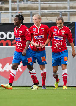 Örebros Sarah Michael, Elin Magnusson och Lucie Martinkova
