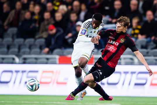 s Ibrahim Moro och Brommapojkarnas Jesper Karlström