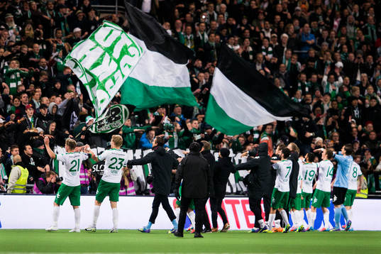Hammarbys spelare tackar publiken