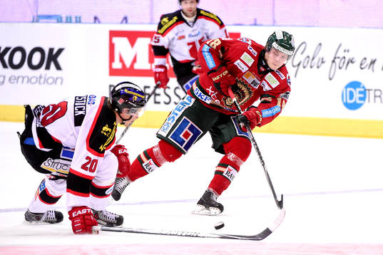 Frölundas Anton Blidh och Örebros Marcus Weinstock