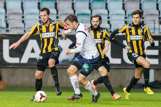 Häckens Martin Ericsson, Gefles Skuli Jon Fridgeirsson,