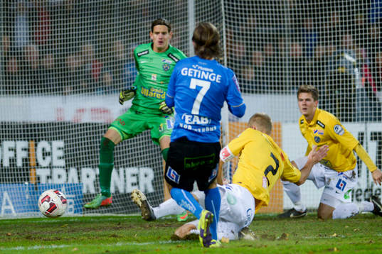 Halmstads Kristinn Steindorsson gör 3-0