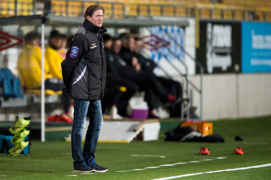 Landskronas tränare Patrik Johansson