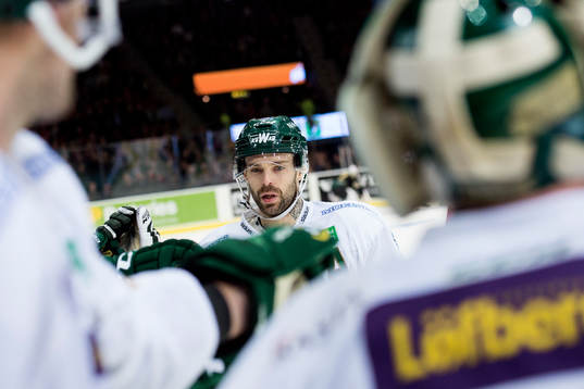 Färjestads Jakub Klepis jublar