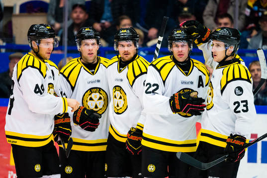 Brynäs Jacob Blomqvist, Greg Scott, Oscar Eklund , Jörgen